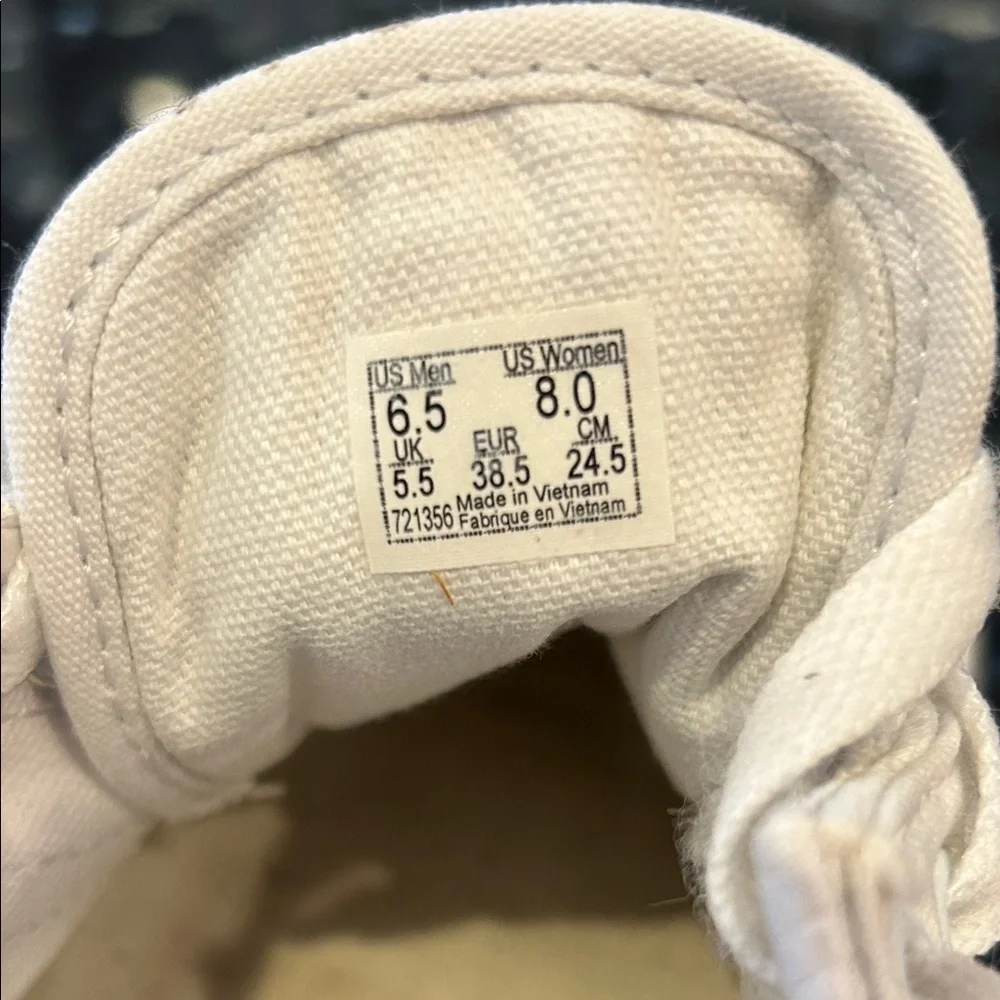 Vans Women's White Platform Sneakers - Picture 6 of 6